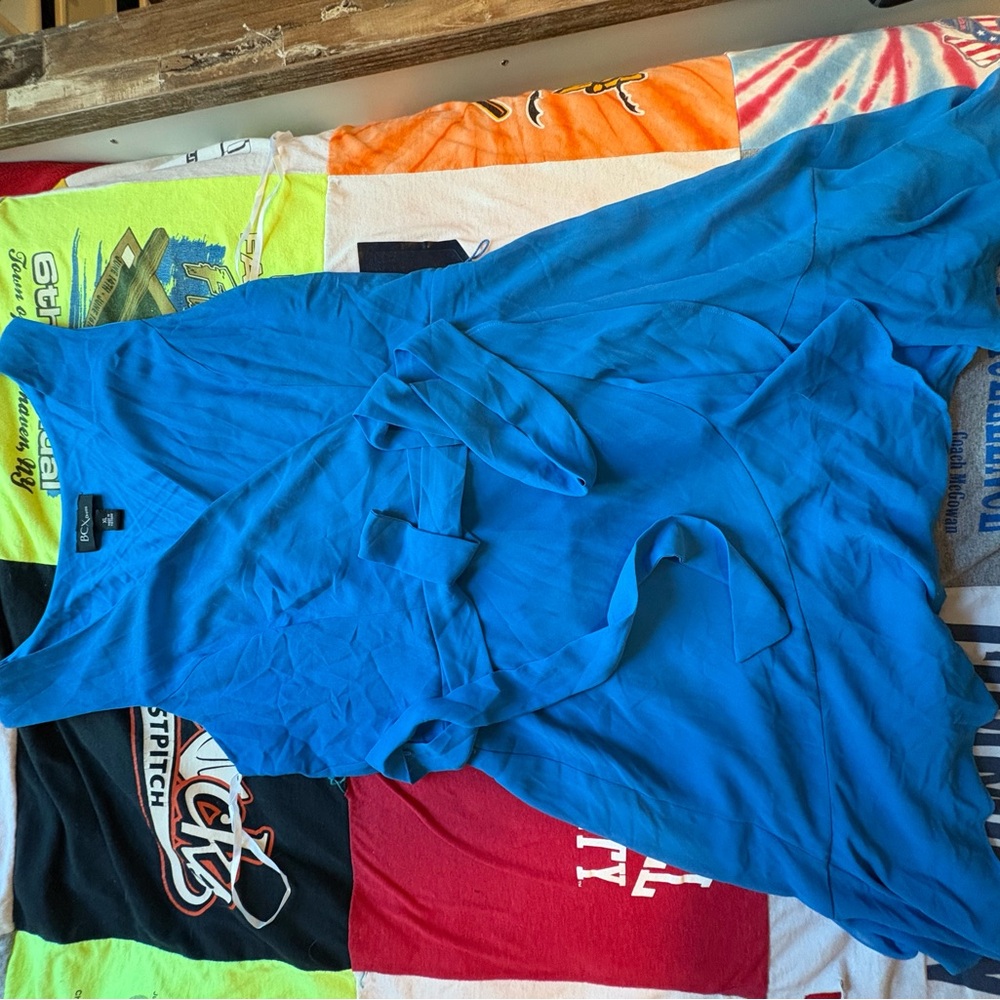 BCX Bright Blue Dress